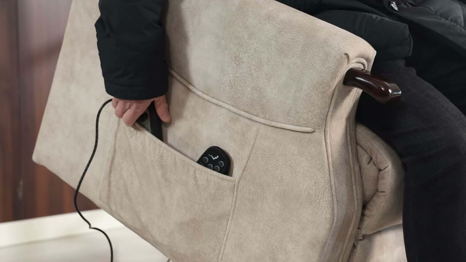 HOMCOM Fernsehsessel, TV-Sessel mit Aufstehhilfe, Produktbild-Vorschau 7