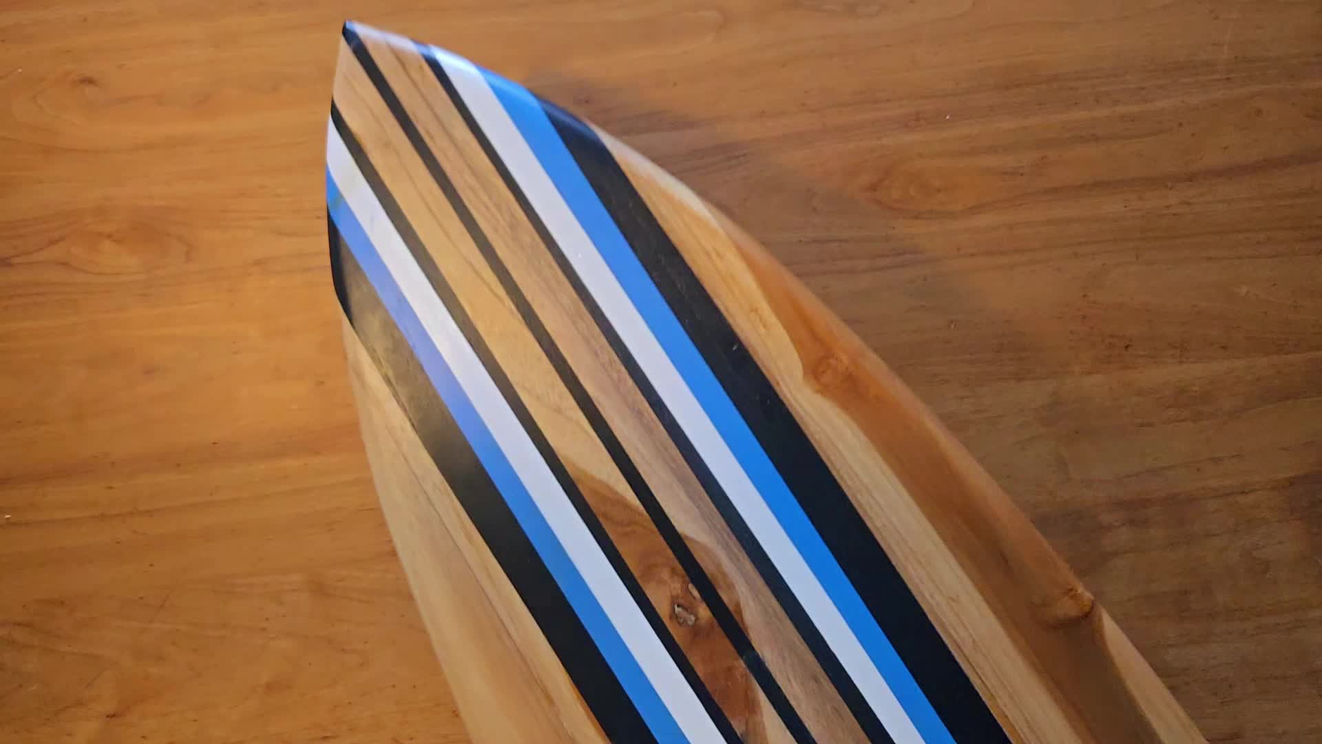 Tidez Surfbrett Dekoration - Surfbrett aus Holz - Surfbrett Produktbild-Vorschau 7