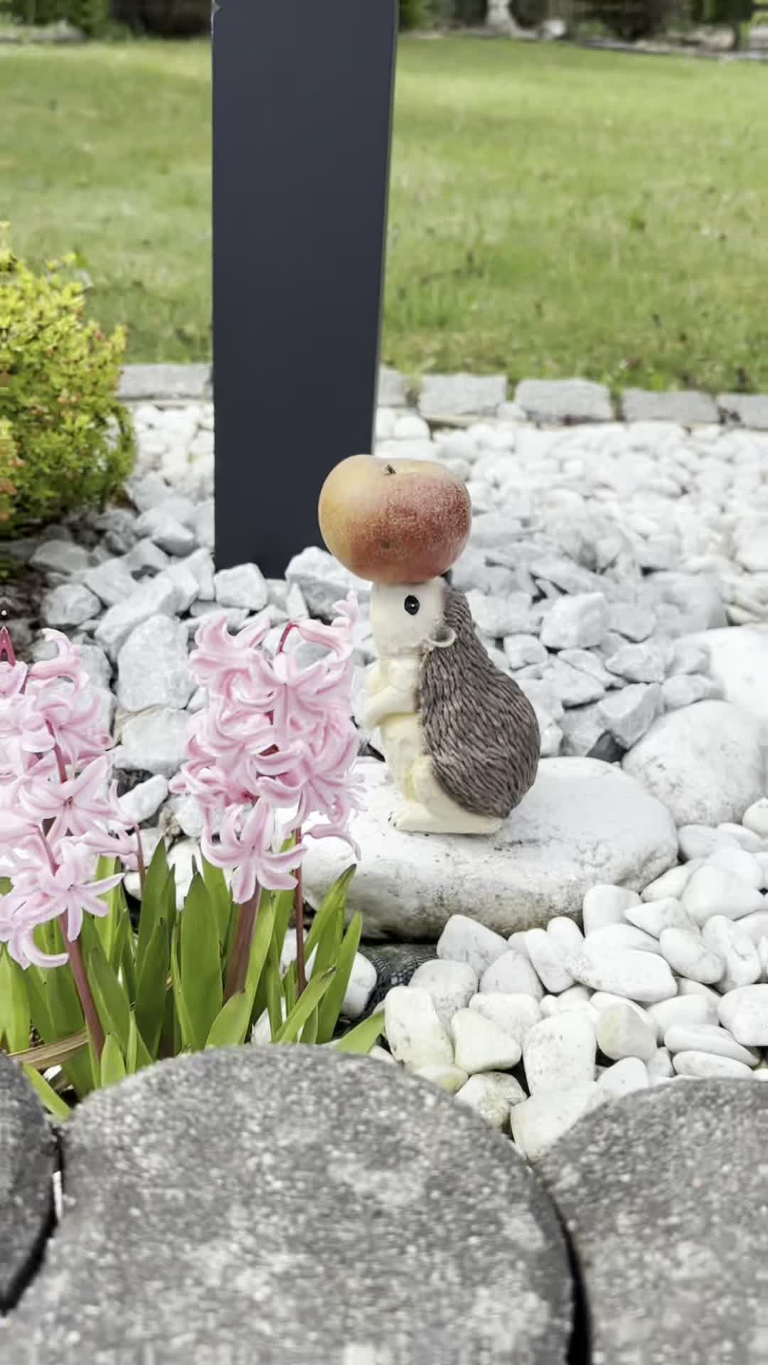 KADAX Igel Figur Gartendeko 12x8cm Produktbild-Vorschau 7