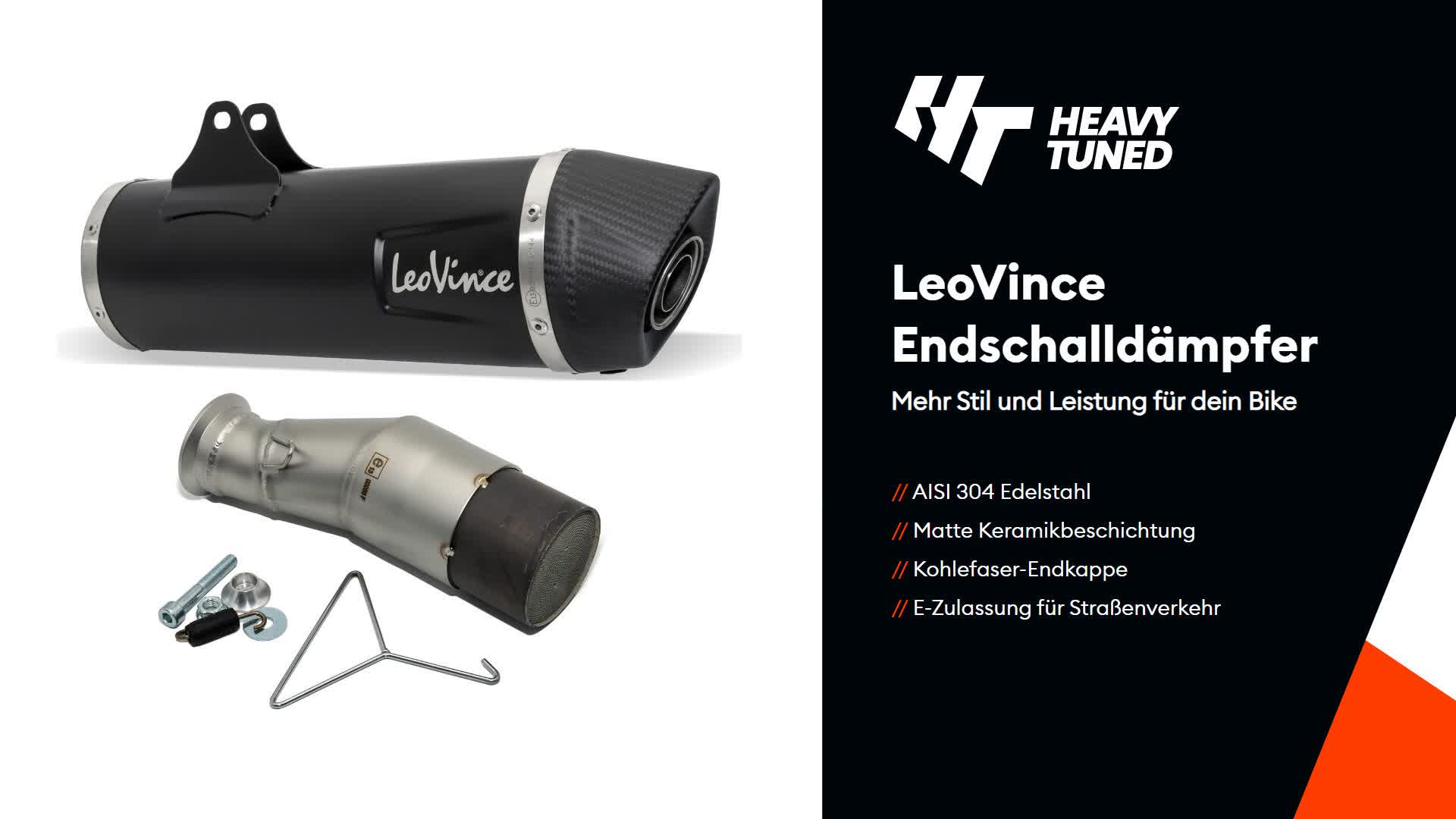 LEOVINCE 14074K Endschalldämpfer Auspuff Produktbild-Vorschau 7
