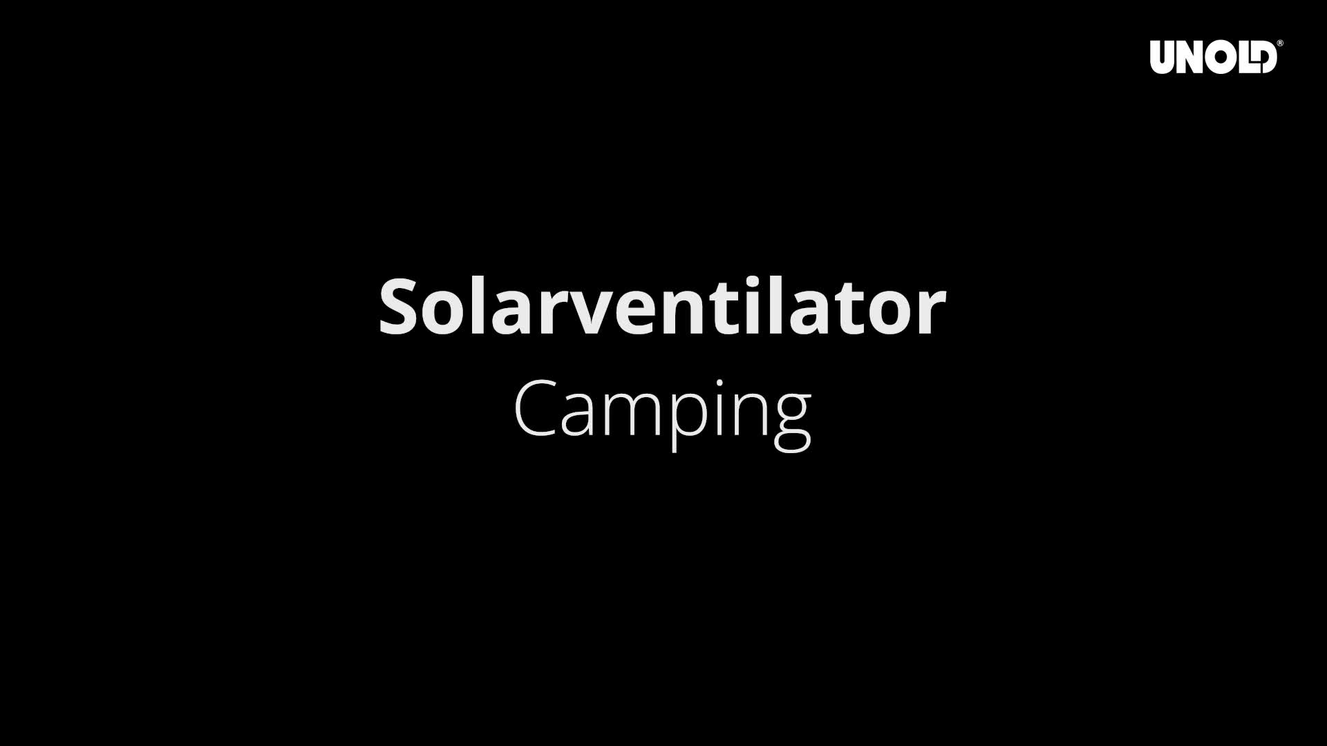 Unold 86517 Standventilator – Solarventilator für Camping | Produktbild-Vorschau 7