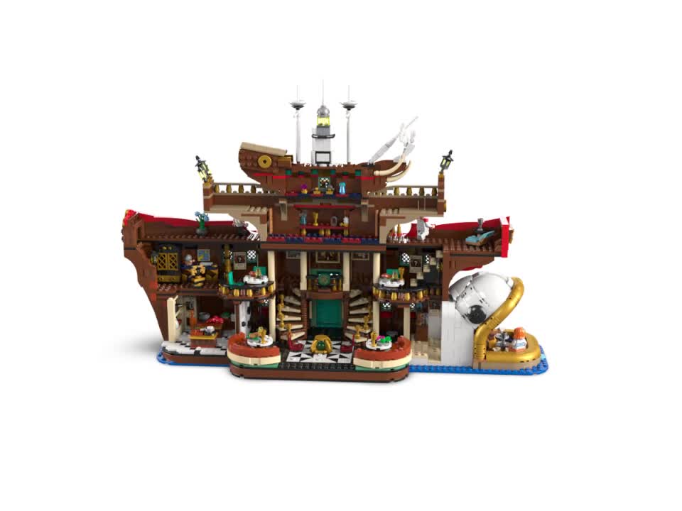 LEGO ONE PIECE - Das Baratie schwimmende Restaurant - Produktbild-Vorschau 7