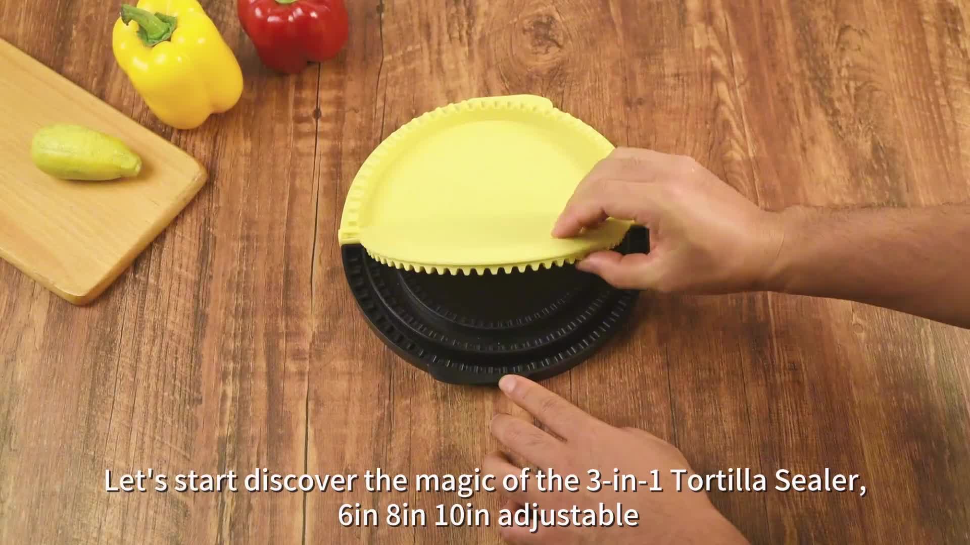 3-in-1 Tortilla Sealer und Quesadilla-Maker für 25 cm + 20 Produktbild-Vorschau 7