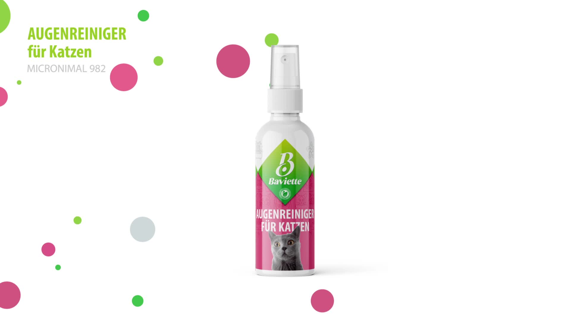 Baviette Augenpflege Katze 100 ml – milde Pflege mit Produktbild-Vorschau 7