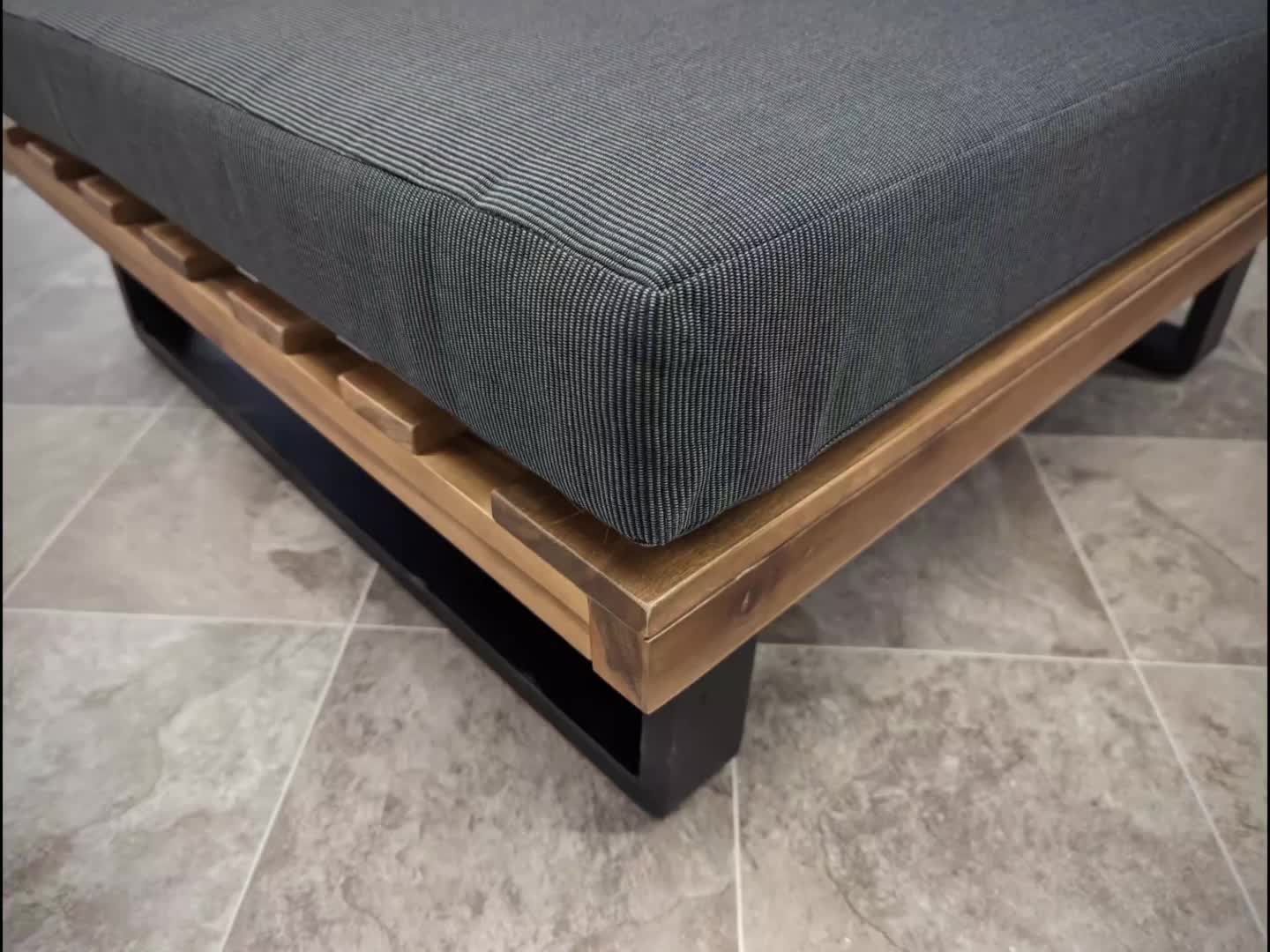 Lounge-Sessel MCW-H54, Garten-Sessel, Spun Poly Akazie Holz Produktbild-Vorschau 7