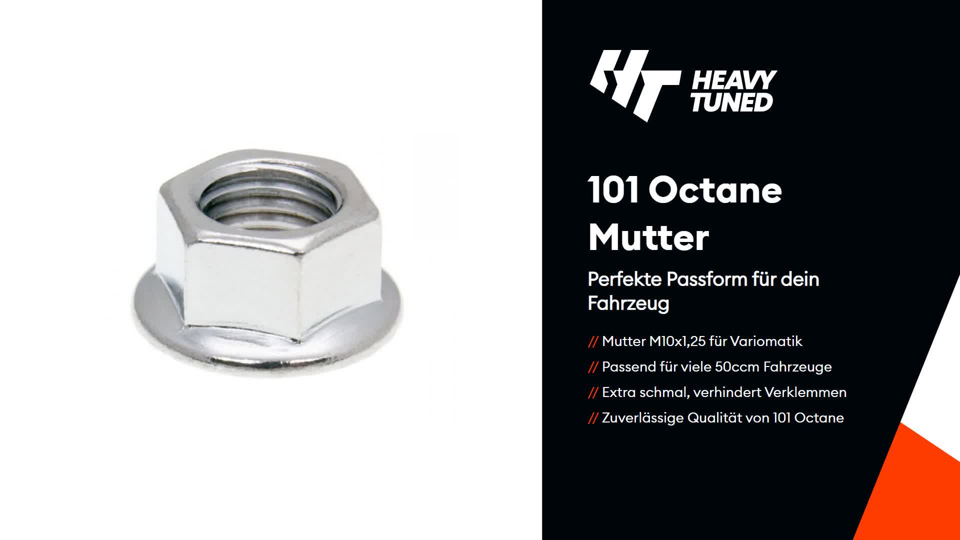 101_Octane Mutter Variomatik M10x1,25 (SW14) kompatibel mit Produktbild-Vorschau 2