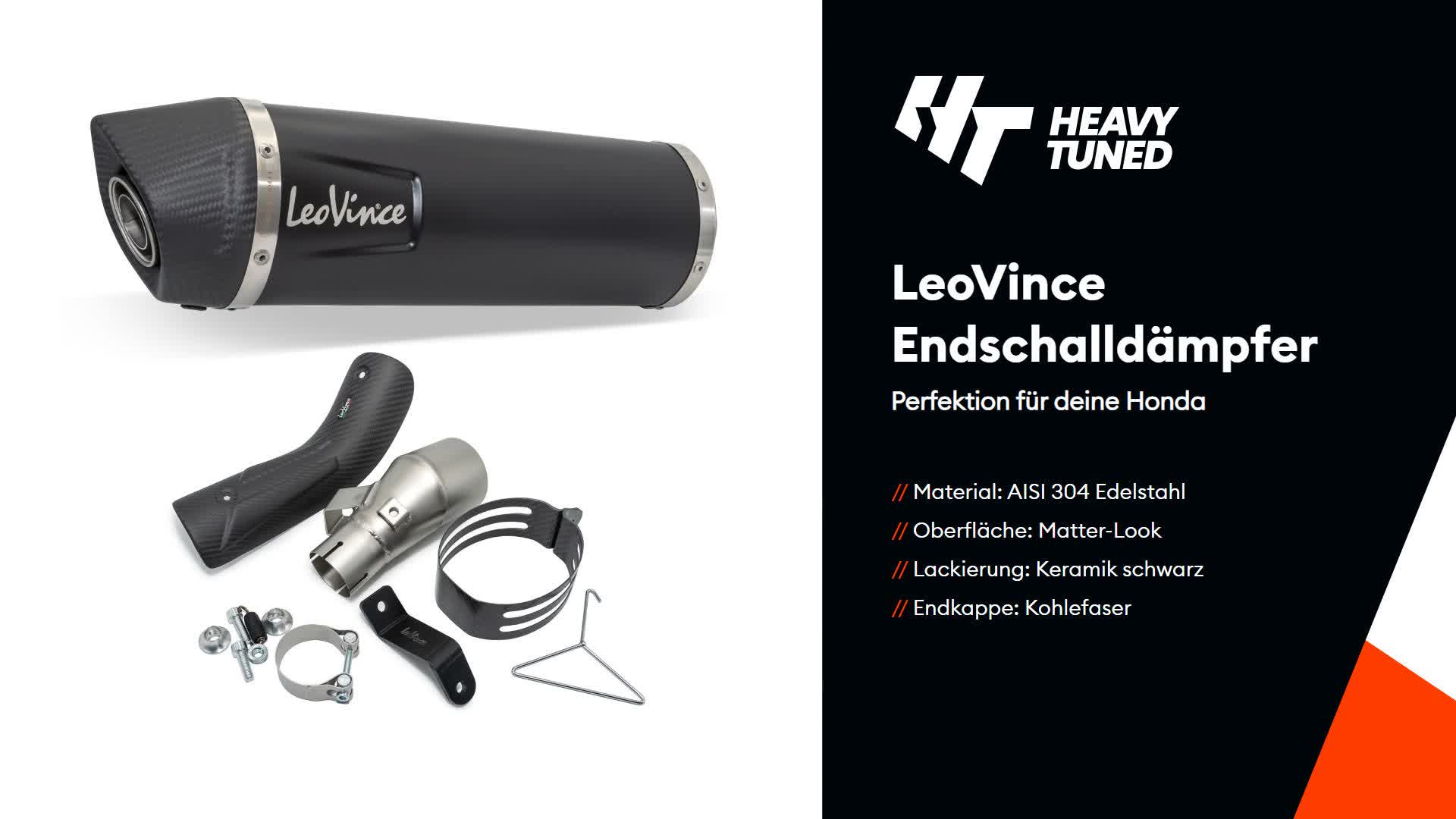 LEOVINCE 14355EB Endschalldämpfer Auspuff Produktbild-Vorschau 7