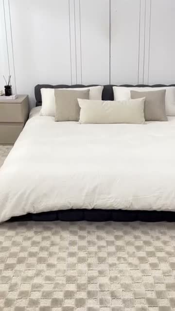 INONEFT Bubble-Bett 160x200cm, Polsterbett, Doppelbett mit Produktbild-Vorschau 7