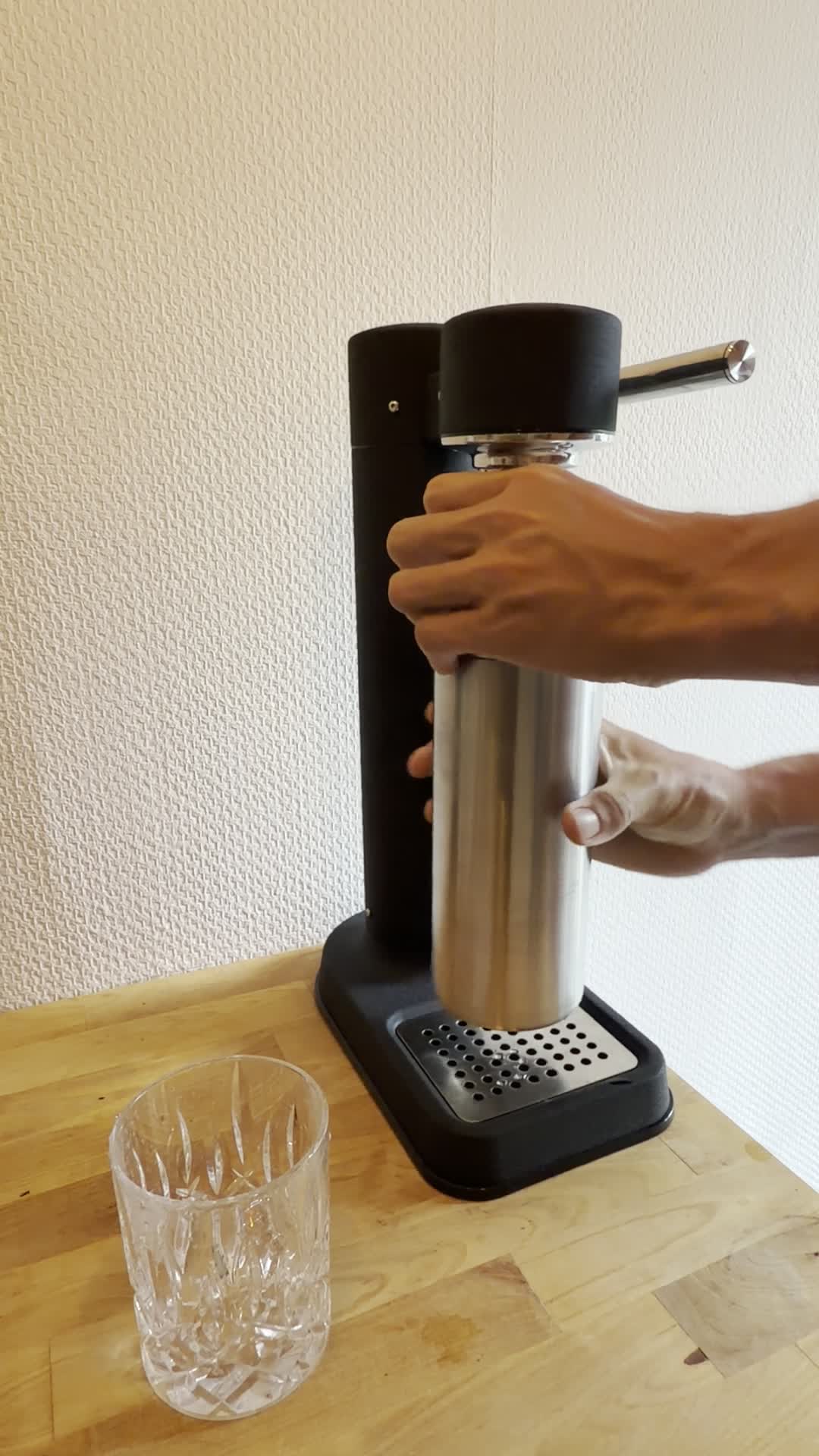 VIOK 1,3 L Edelstahlflasche für Aarke Carbonator 3, Smeg, Produktbild-Vorschau 7