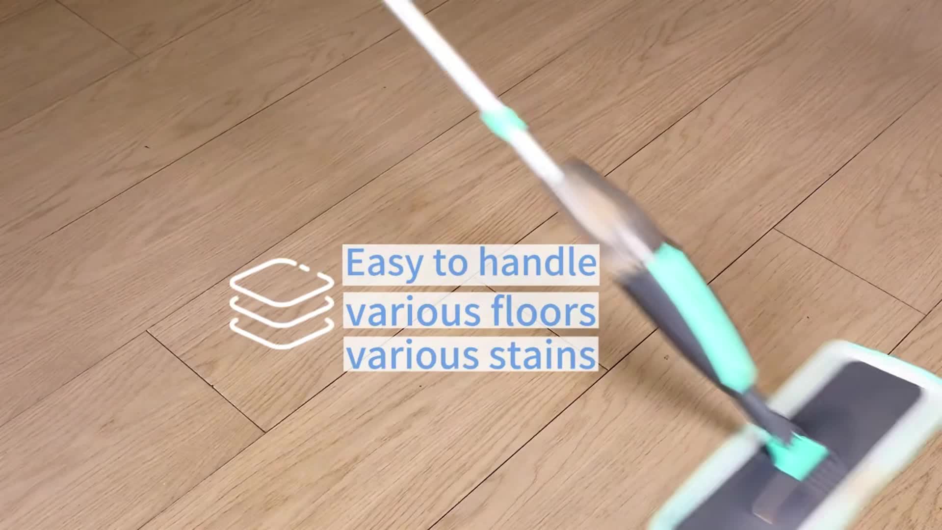 Magic floor mop - system spryskiwania, głowica obrotowa Podgląd zdjęcia produktu 7