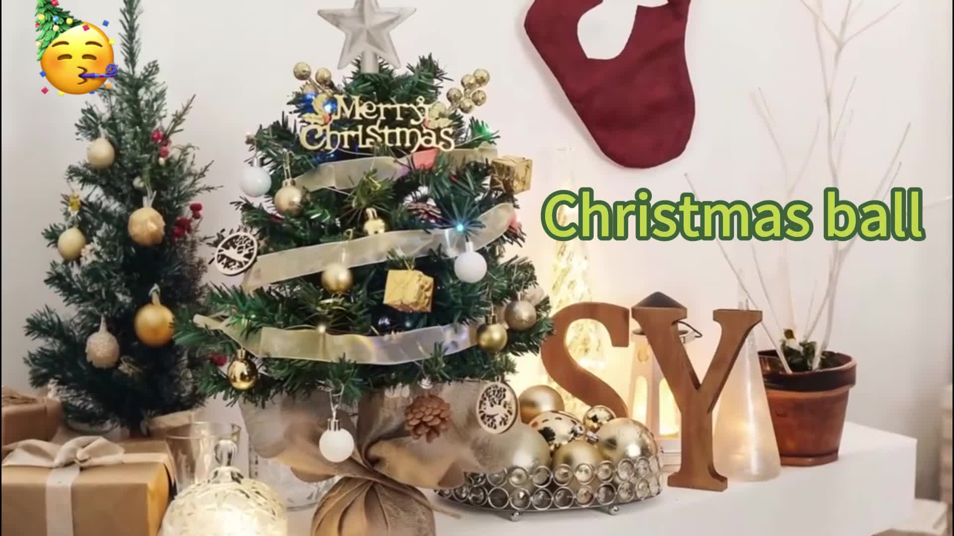XMTECH Vianočné ozdoby 108ks, sada plastových vianočných Náhľad obrázku produktu 7