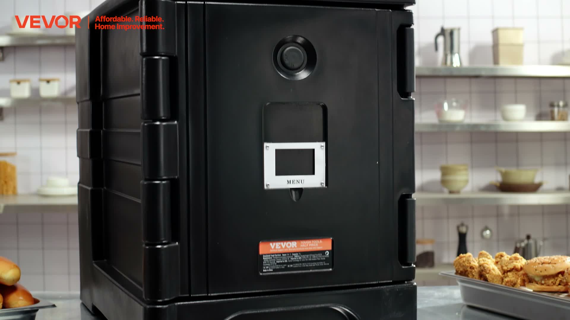 VEVOR Isolierter Speisenbehälterträger Warmhaltebox für Produktbild-Vorschau 7