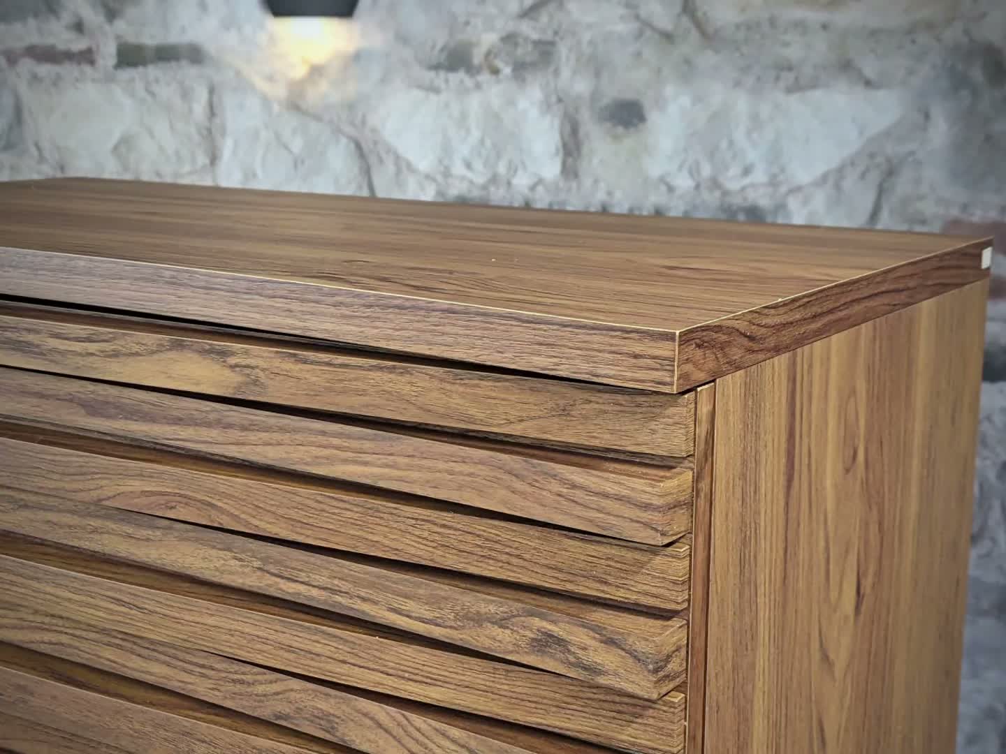 Kommode MCW-M49, Highboard Schrank, 3D-Design 5 Schubladen Produktbild-Vorschau 7