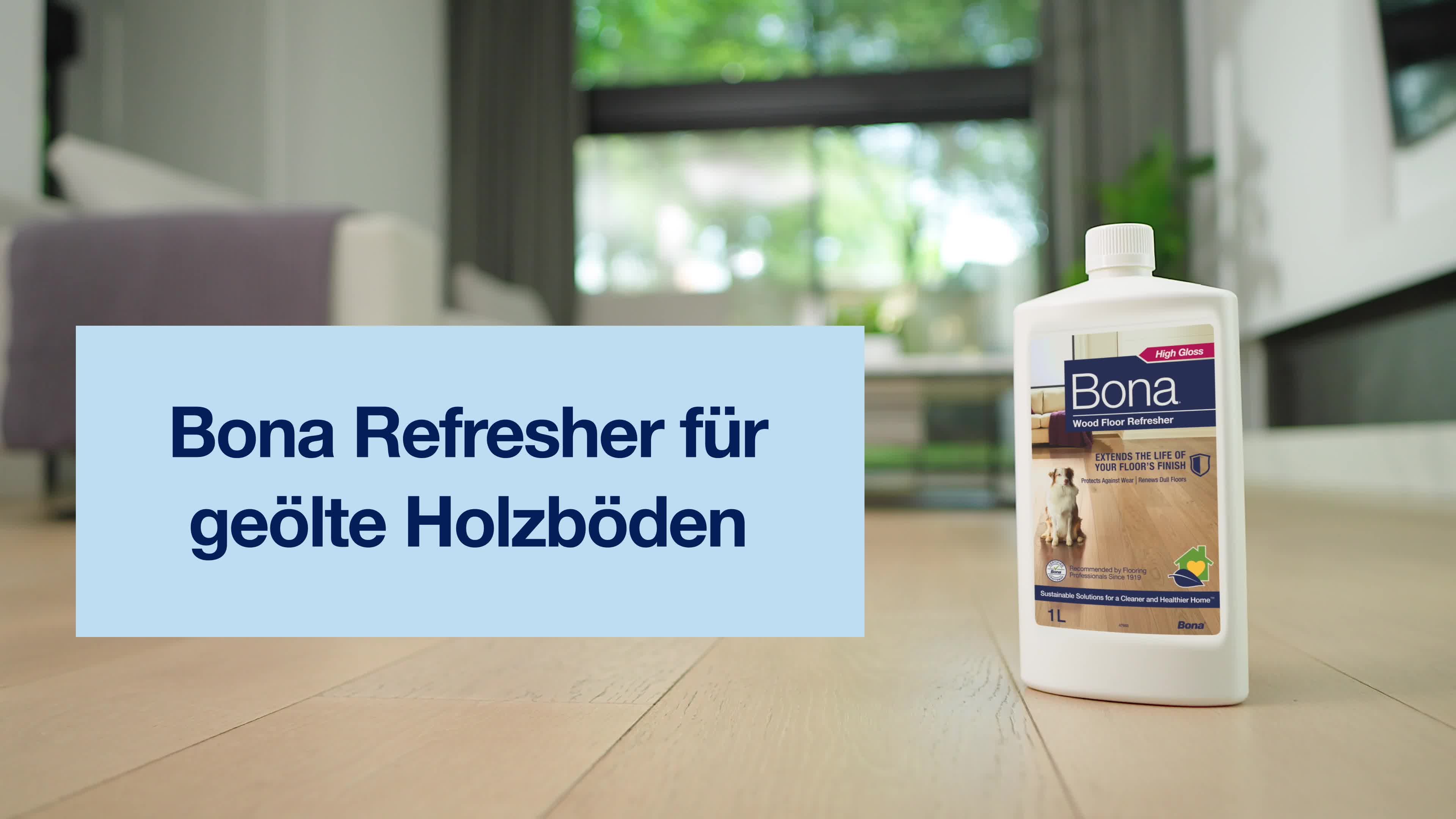 Bona Refresher für geölte Holzböden 1 L, gebrauchsfertiges Produktbild-Vorschau 7