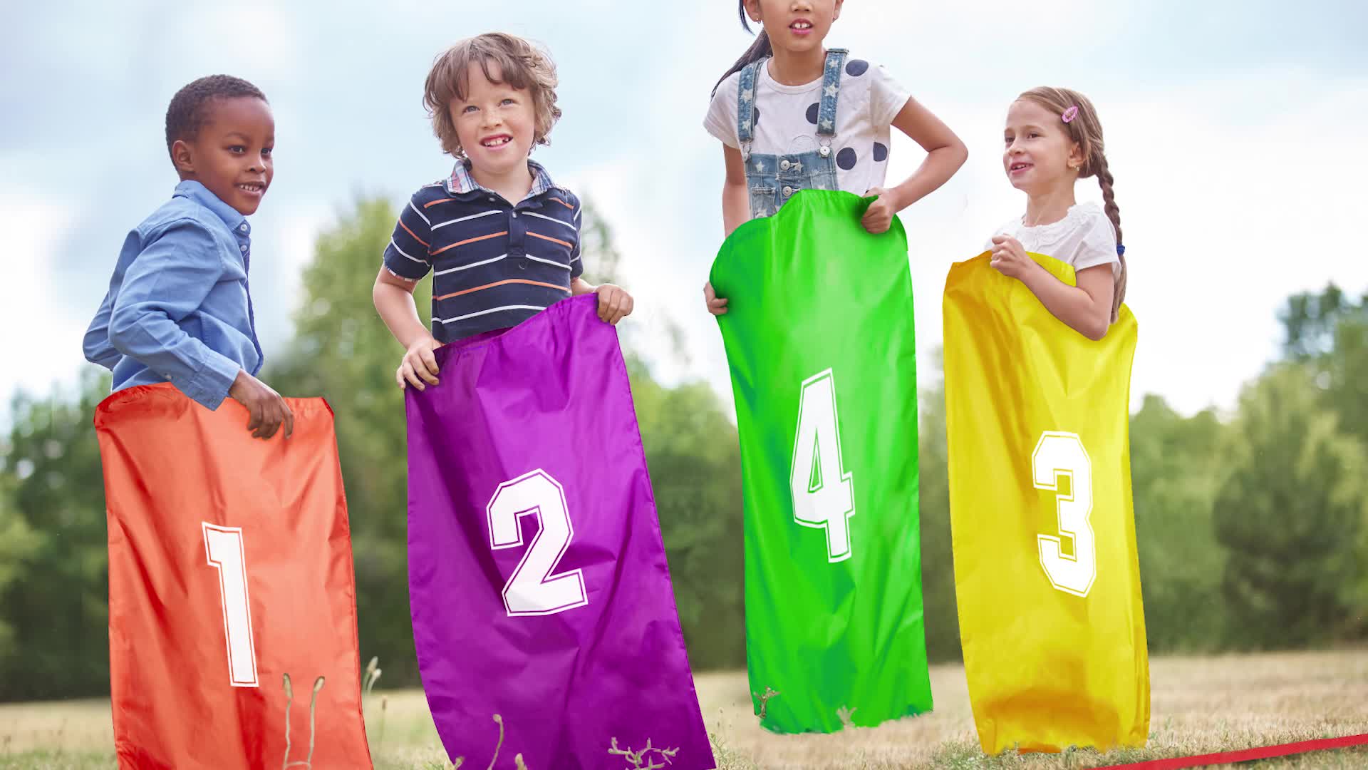 Relaxdays Kinderparty Spiele, 3 in 1 Set, Garten Spiele für Produktbild-Vorschau 7