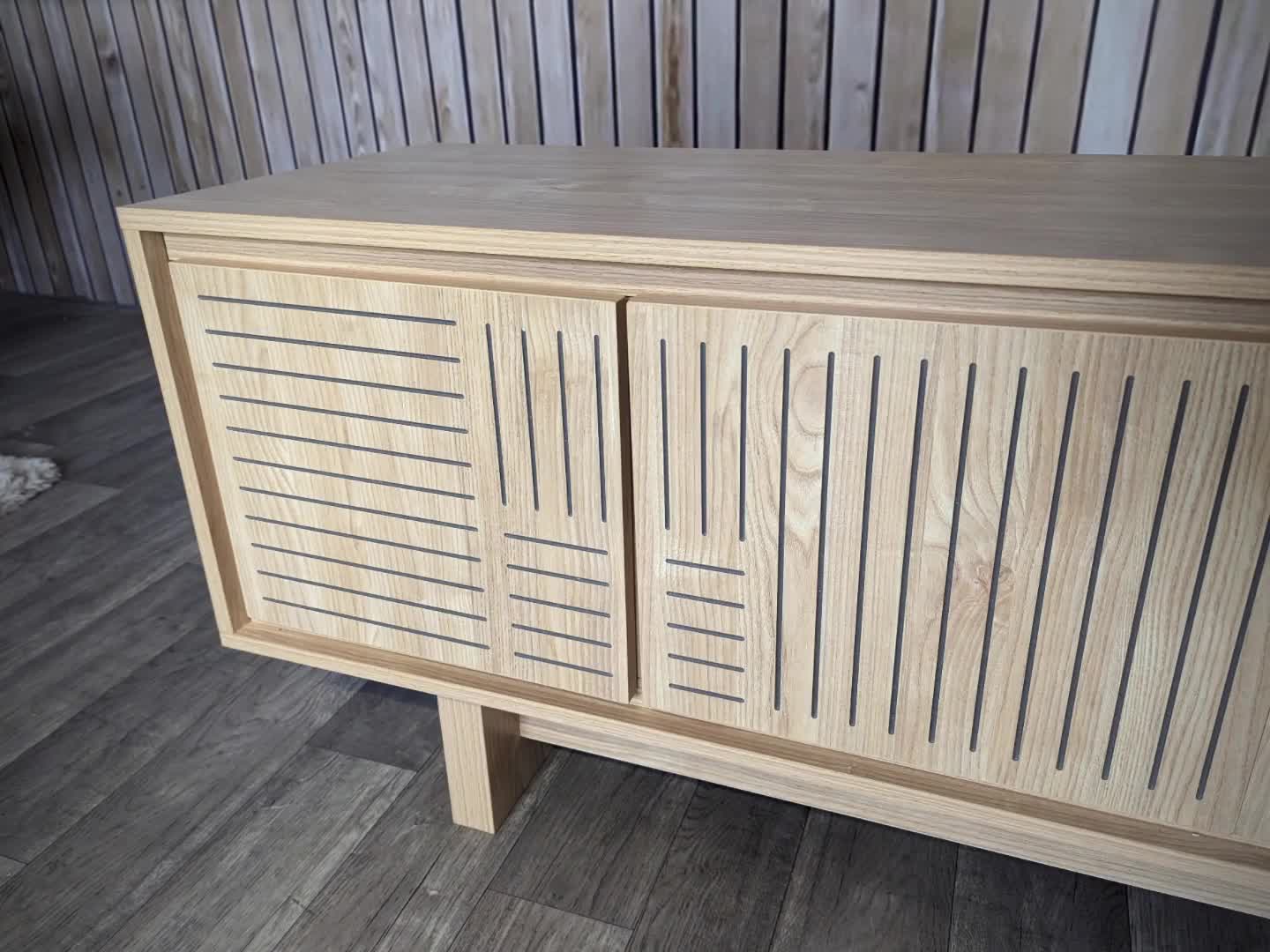 TV-Rack MCW-O34, TV-Board Fernsehtisch Lowboard Kommode, Produktbild-Vorschau 7
