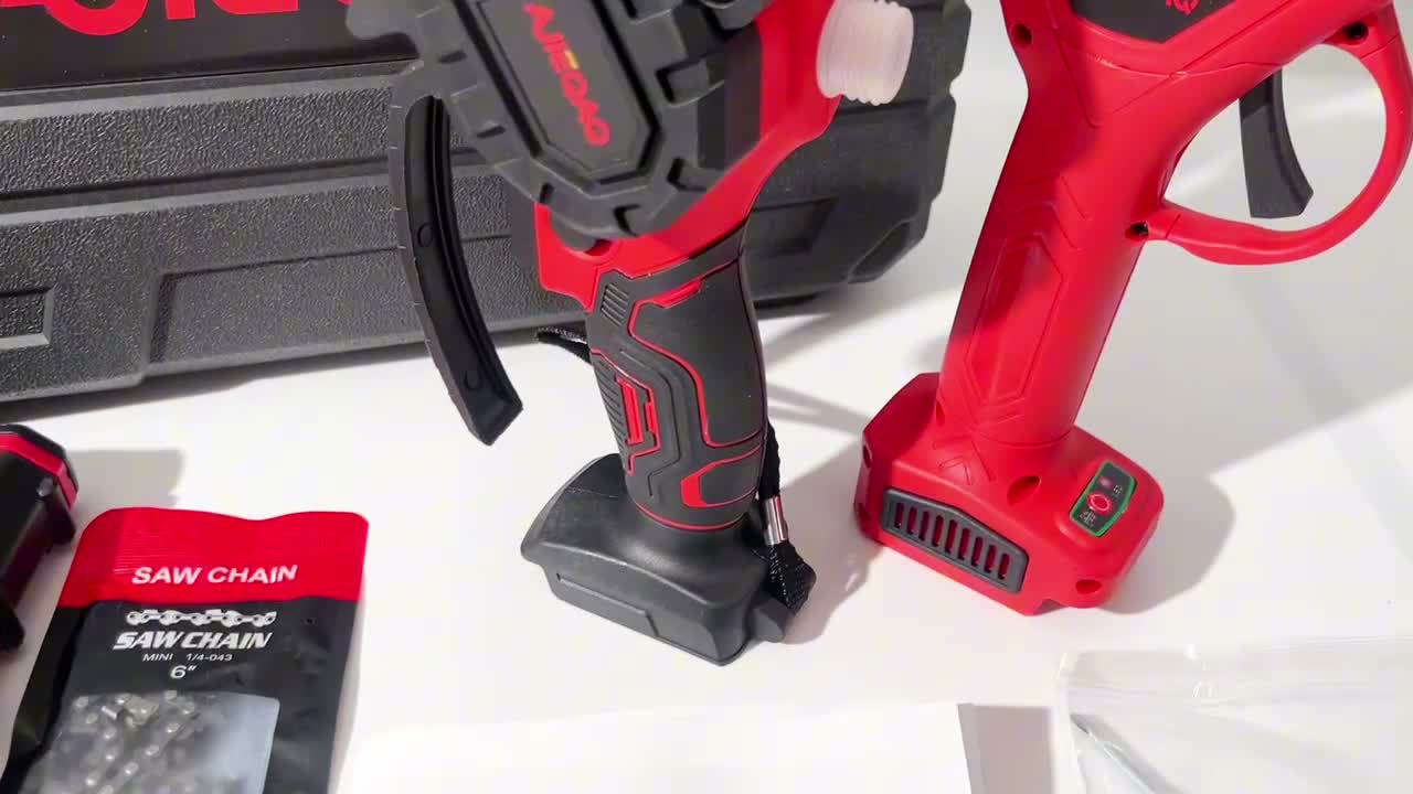 AJIEQAQ 21V Brushless Akku Astschere Set mit 6 Zoll Mini Produktbild-Vorschau 7