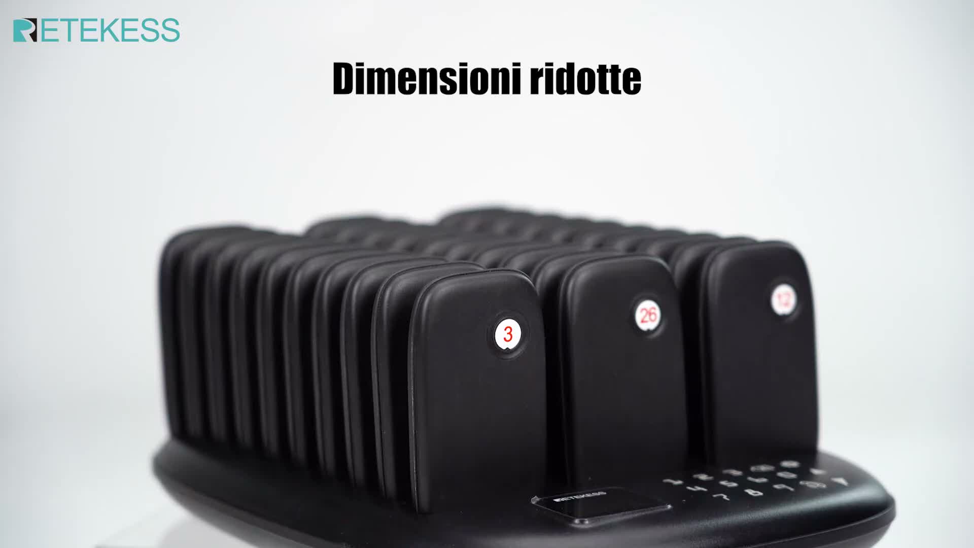 Sistema di cercapersone Retekess TD175P per ristoranti, 30 Anteprima dell’immagine prodotto 7