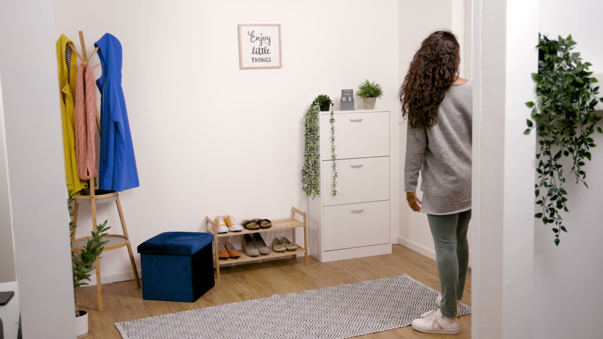 Relaxdays Gästehausschuhe 6 Paar, Hausschuhe Set mit Produktbild-Vorschau 7