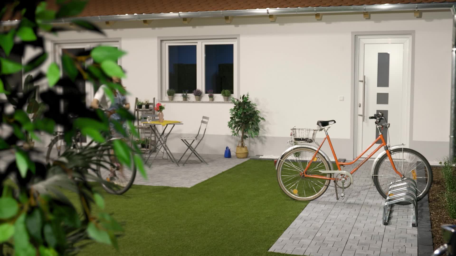 Relaxdays Fahrradständer Boden, für 5 Räder, bis 60 mm Produktbild-Vorschau 7