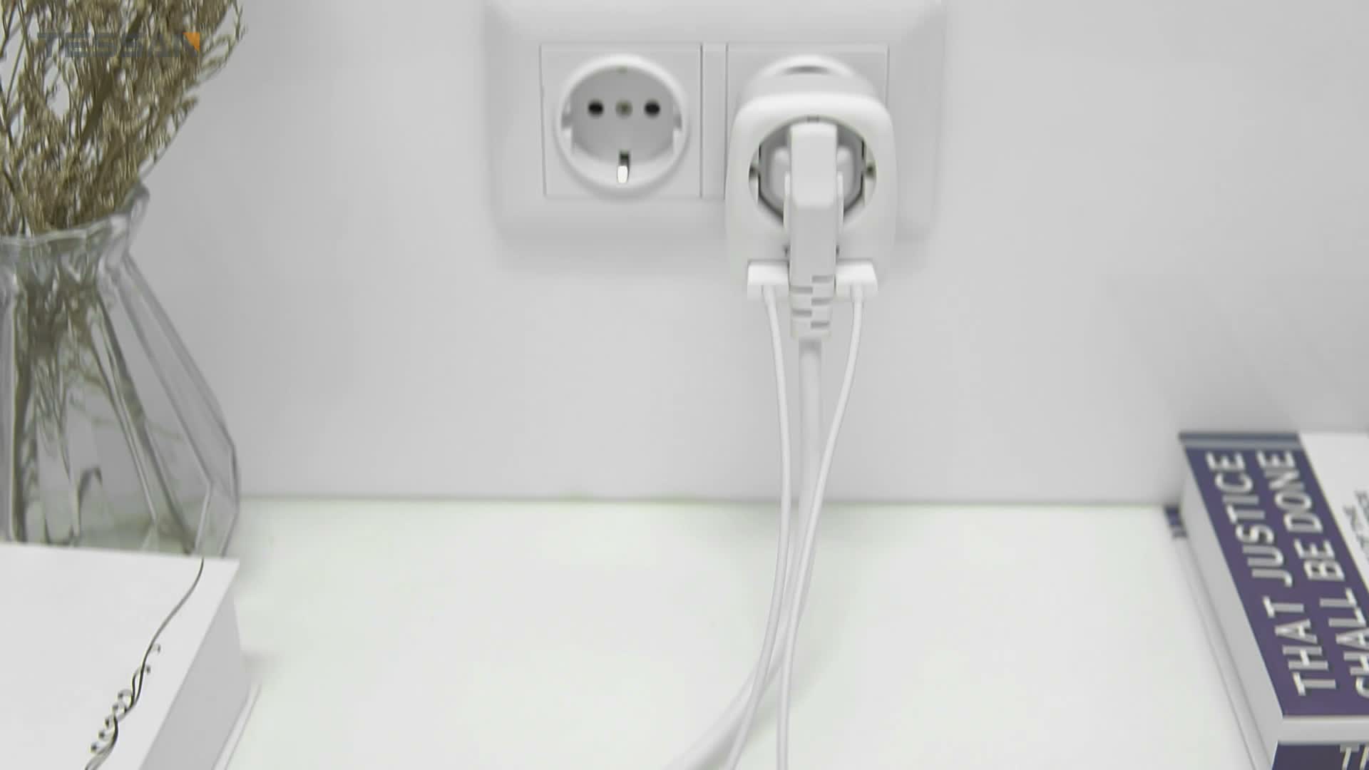 TESSAN Steckdose mit 2 USB Mehrfachstecker Produktbild-Vorschau 7
