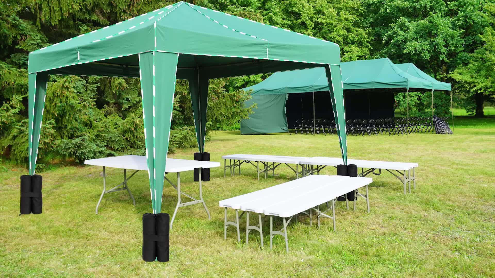 Relaxdays Pavillon Gewichte 4er Set, Beschwerer für Produktbild-Vorschau 7