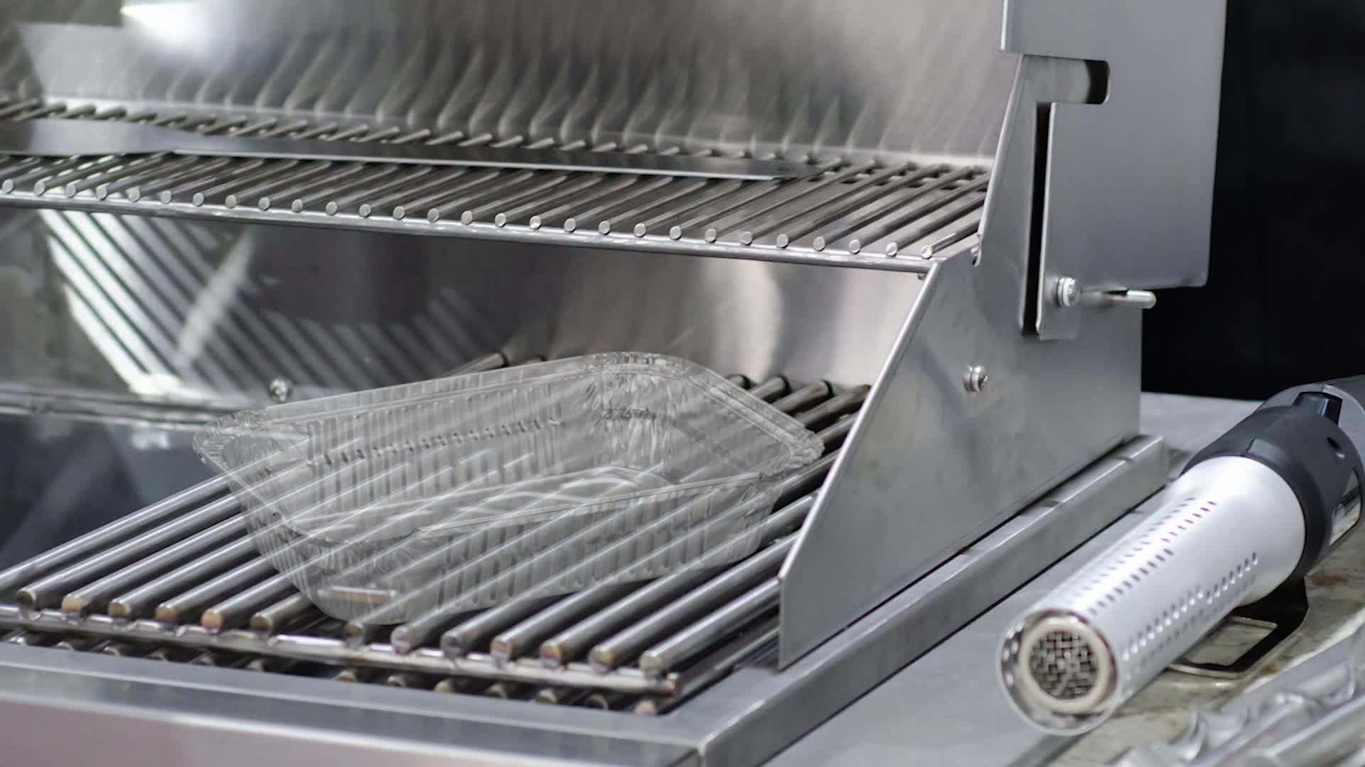 Relaxdays Aluschalen Grill, 50er Set, B x T: 18,5 x 13 cm, Produktbild-Vorschau 7