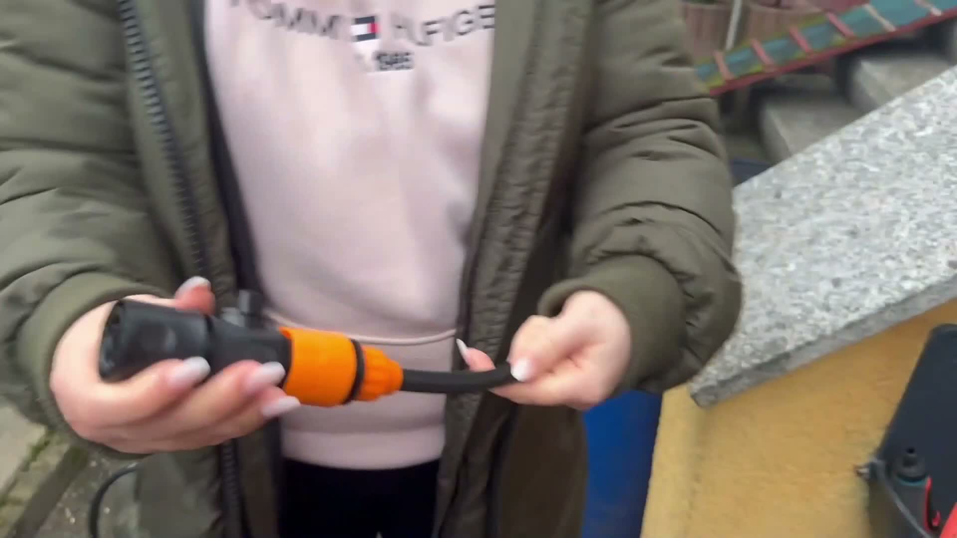 180Bar Akku Hochdruckreiniger mit 2×4000mAh Akkus, 6-in-1  Produktbild-Vorschau 7