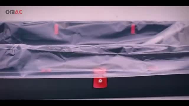 OMAC Dachbox Dachkoffer Gepäckbox 480 Liter Carbonlook Produktbild-Vorschau 7