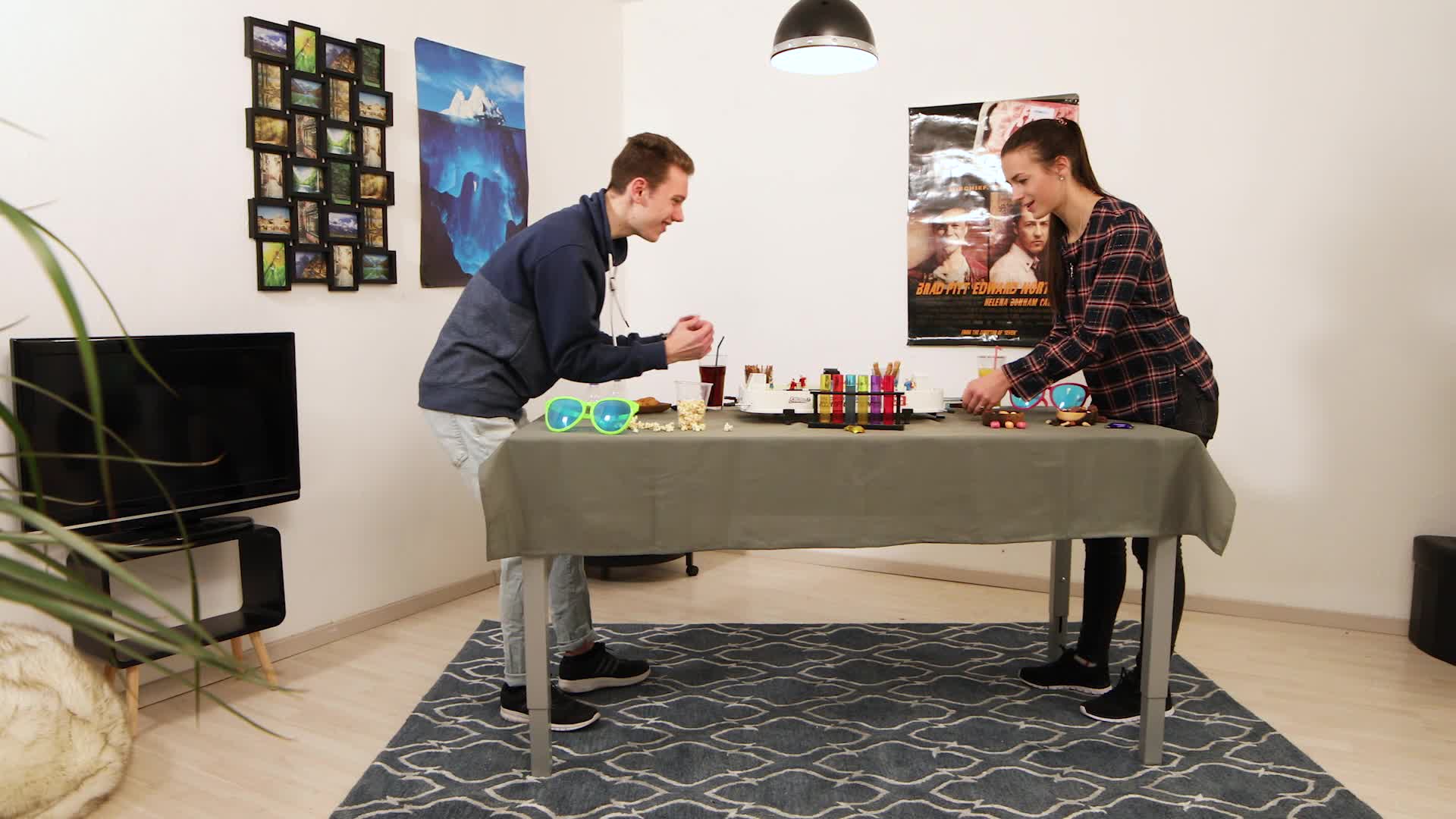 18er Set Reagenzgläser Shotgläser, witzige Schnapsgläser Produktbild-Vorschau 5