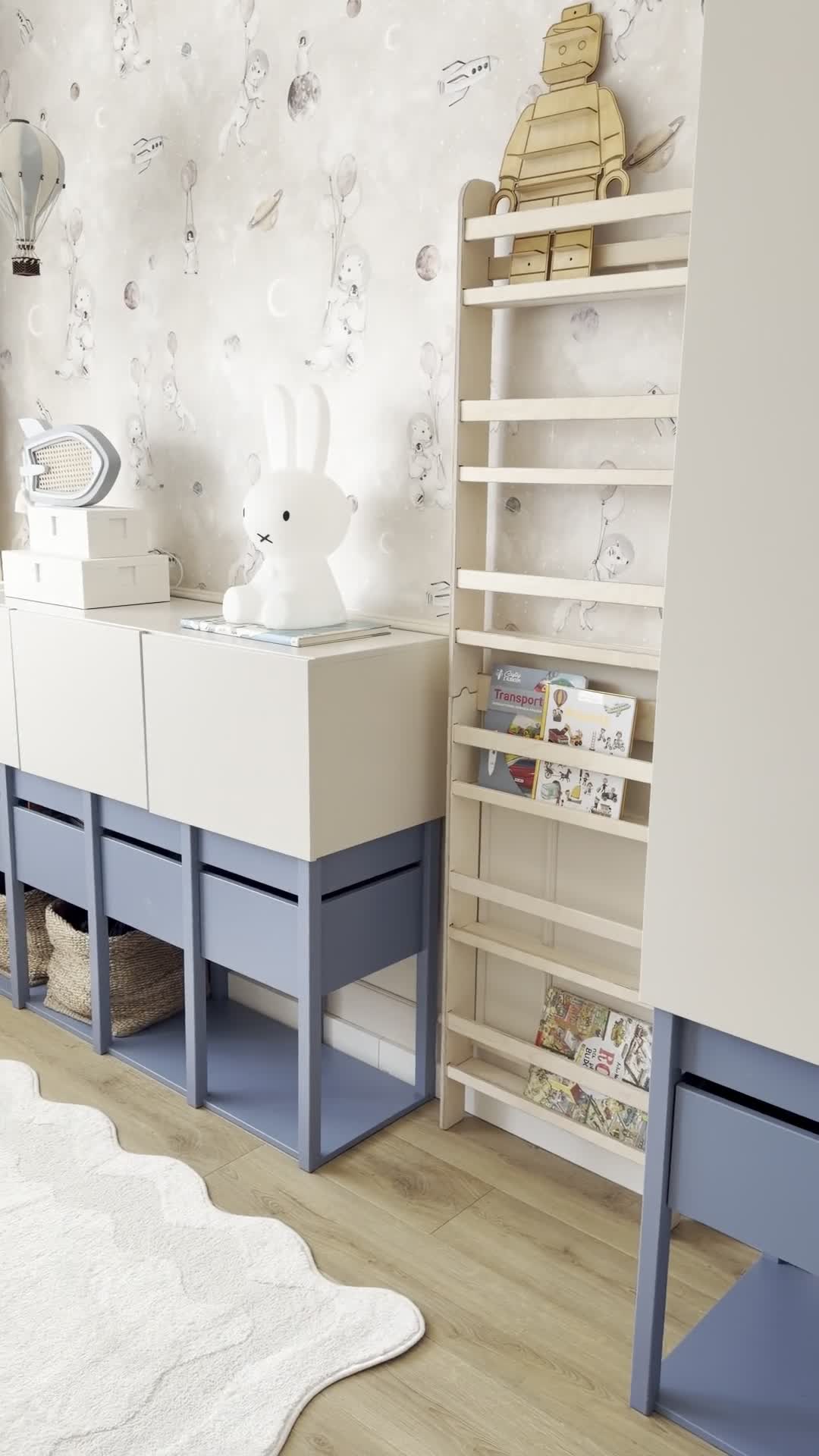 MAMOI® regál na knihy pro děti, regál do dětského pokoje, Náhled obrázku produktu 7