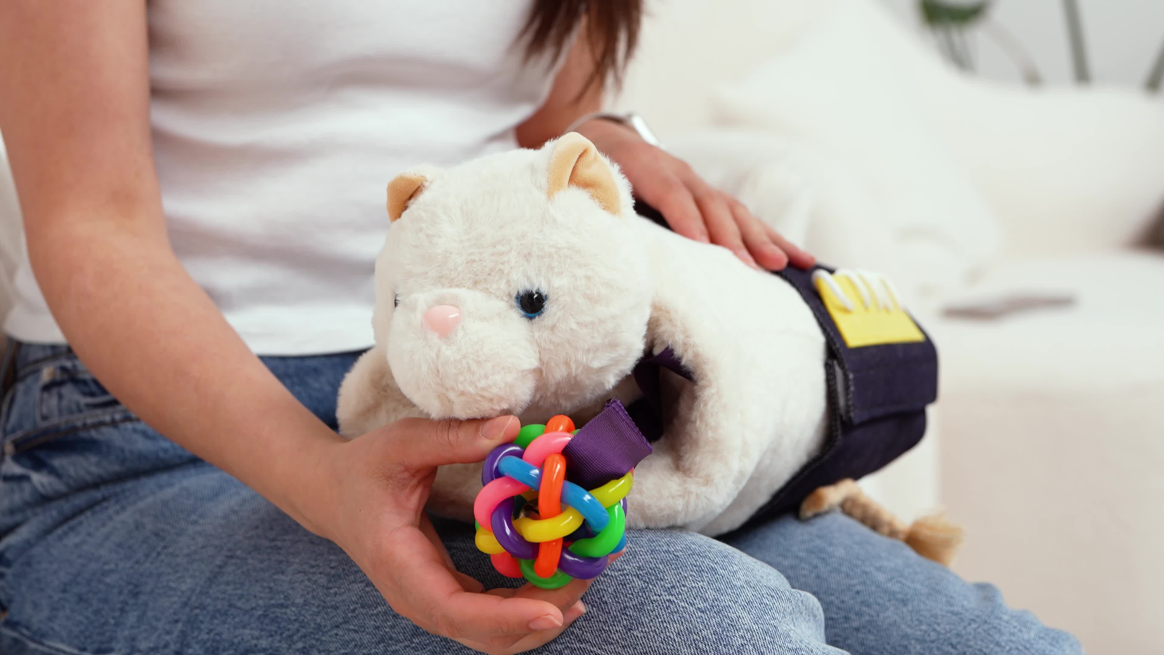 Celley Beruhigende Fidget-Muff-Katze für Senioren mit Produktbild-Vorschau 7
