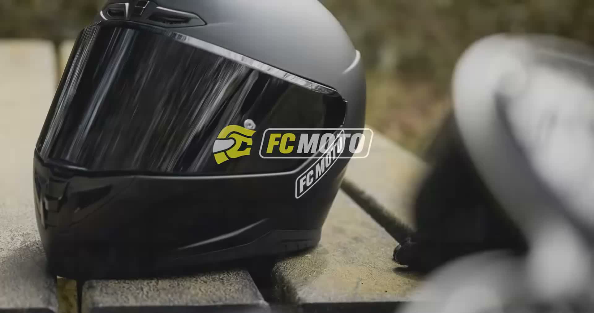 FC-Moto G-361S Helm, schwarz matt, M (57/58) Produktbild-Vorschau 6
