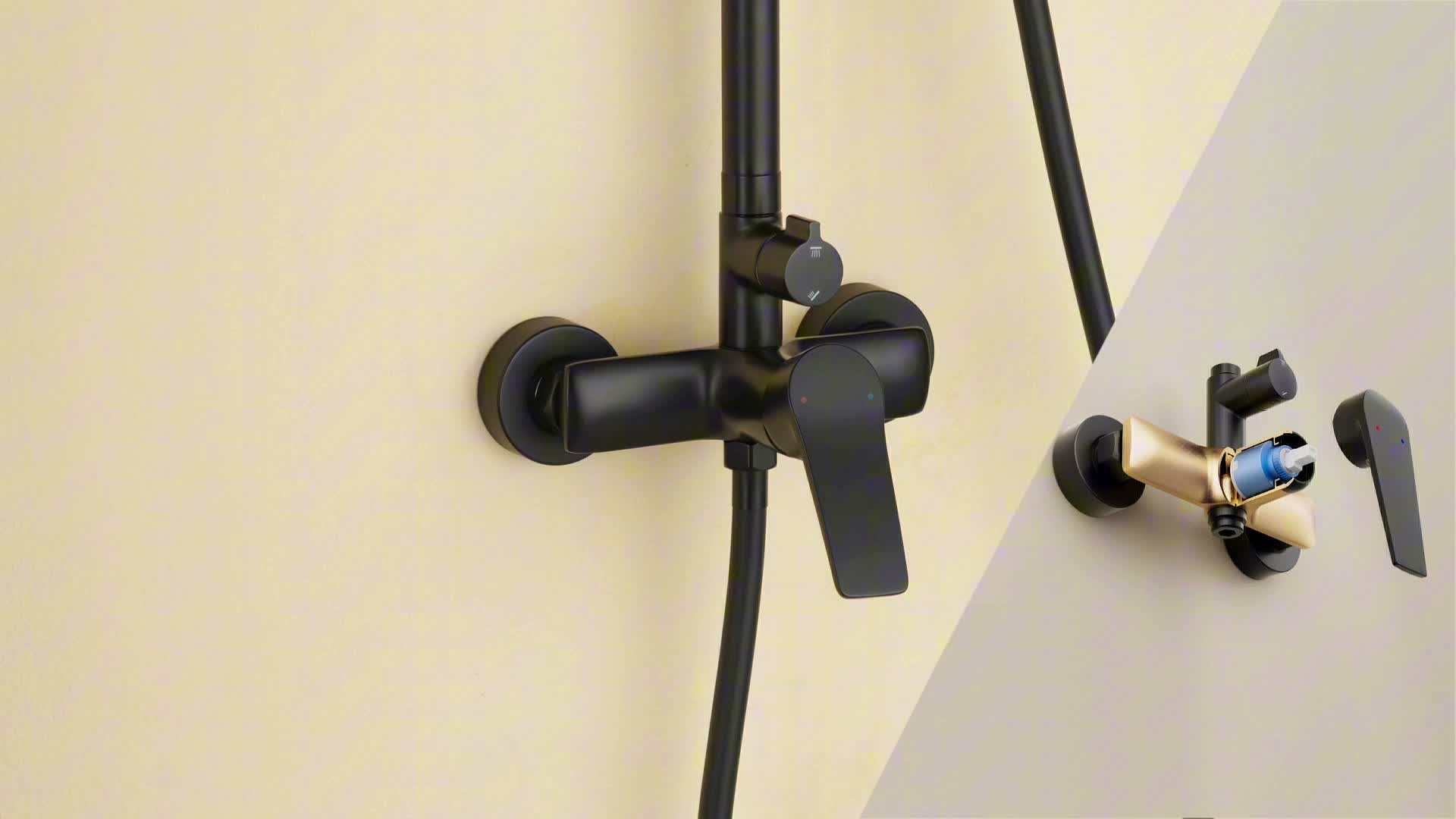 Auralum Regenduschkopf, 25 cm Durchmesser, dreistufige Produktbild-Vorschau 7