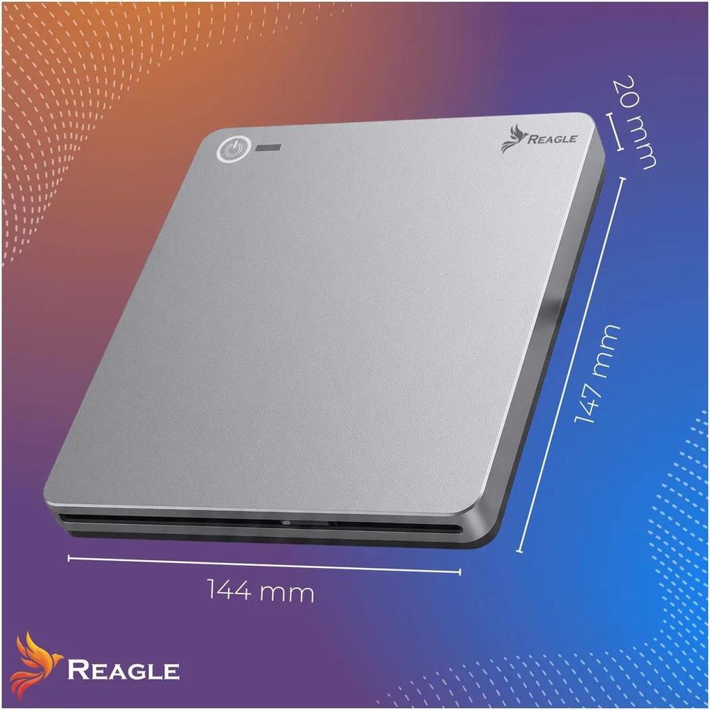 Reagle RCD6 – technische Daten des externen CD- und DVD-Laufwerks