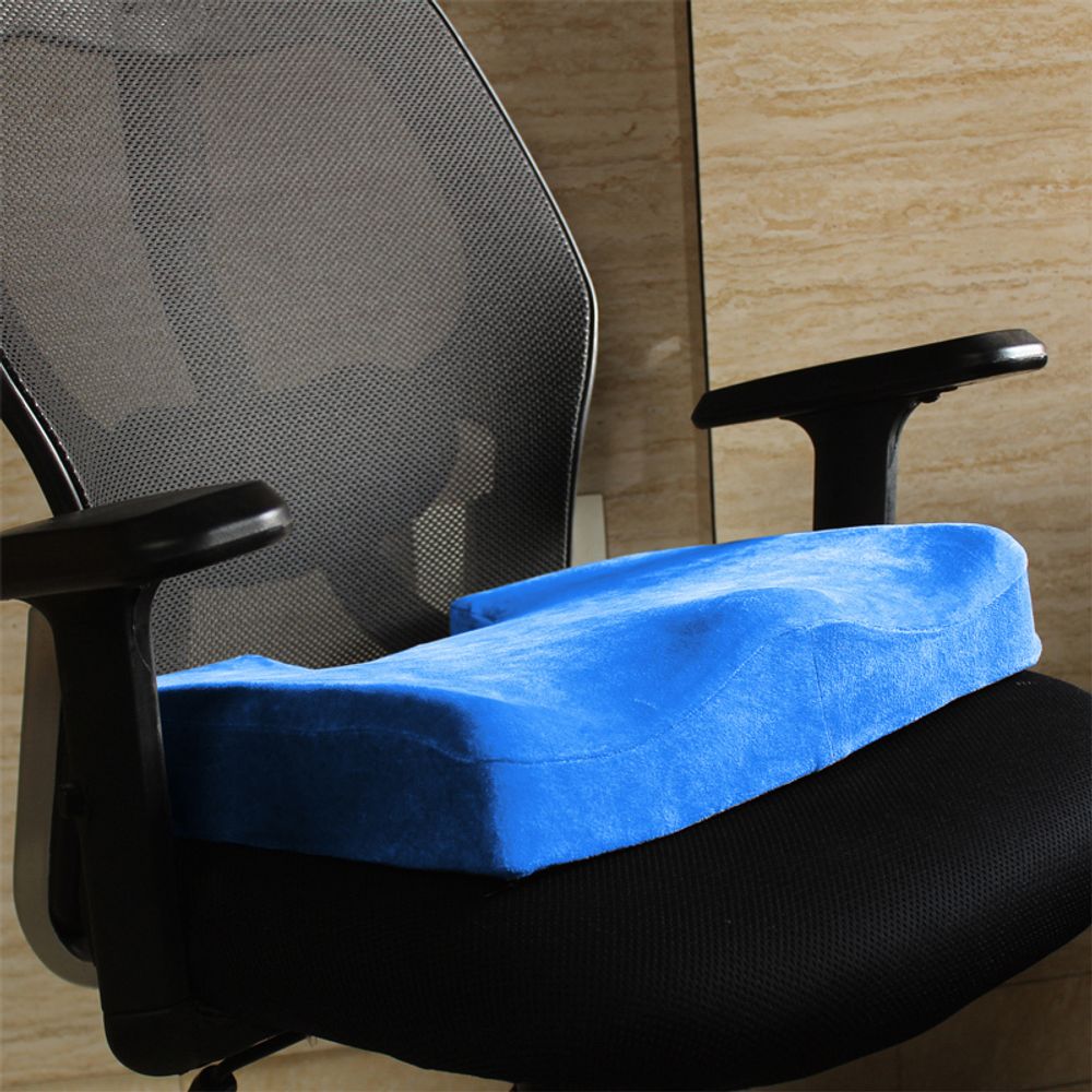 Orthopädisches Sitzkissen Bürostuhl Kissen Memory Foam Stuhlkissen Fördert Durchblutung Erhöht Sitzkomfort Ergonomisches Büro Auto Rollstuhl Retoo