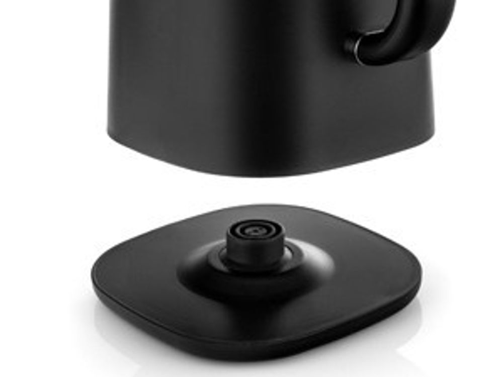 Lehmann Wasserkocher 1,7 L mit Temperaturregelung 45-100 °C, Edelstahl Wasserkessel mit Warmhaltefunktion und Touchpanel, mattes Schwarz