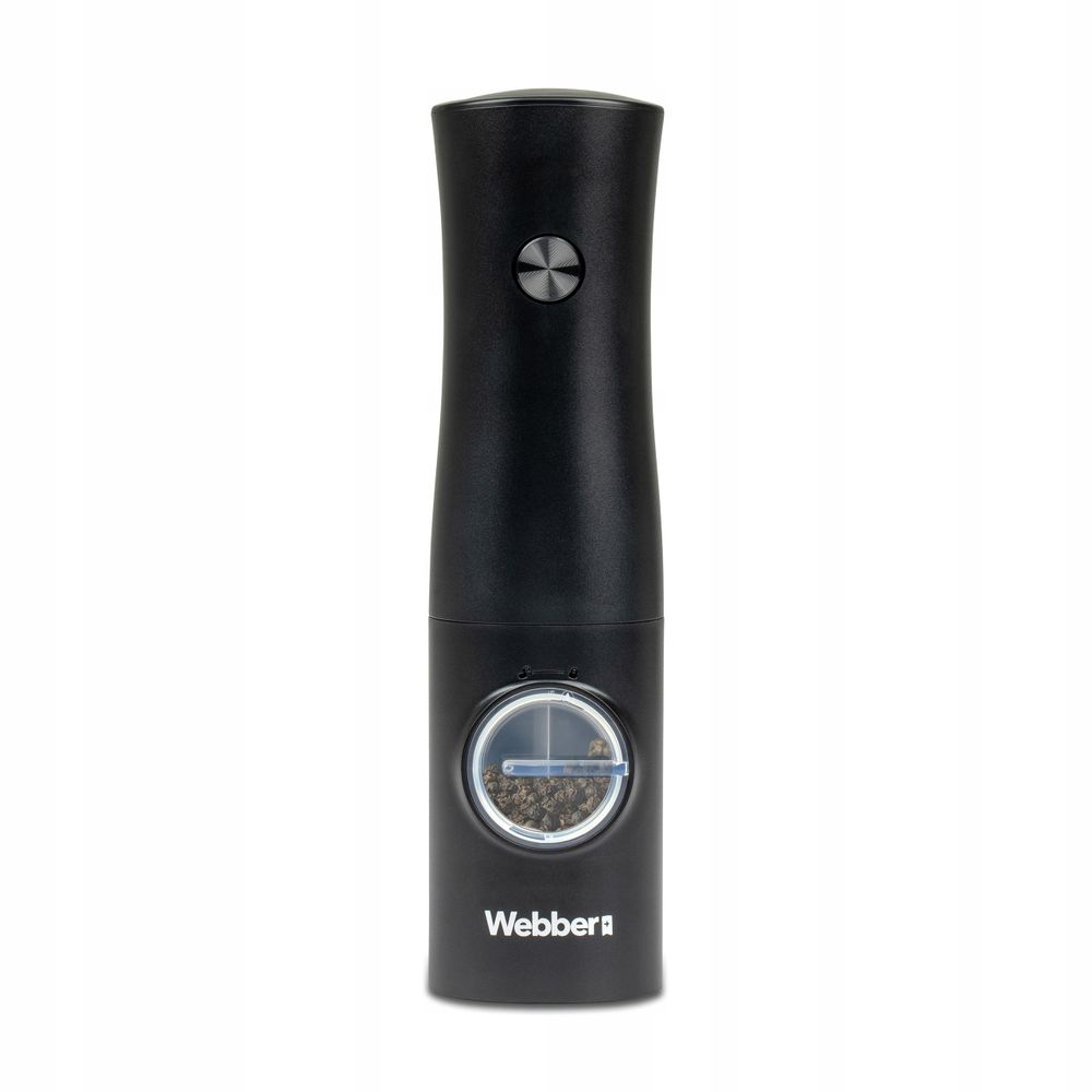 Elektrische Webber Mühle mit praktischer Auffangschale