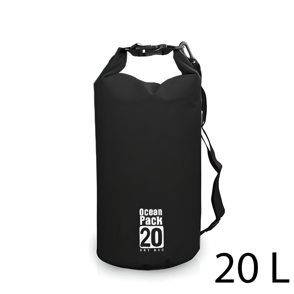 Seesack Packsack Dry Bag 20 L Wasserdichter Rucksack Wasserdicht Tasche Stausack Schultergurten Tragegriff Ventil Packtasche für Wassersport Retoo
