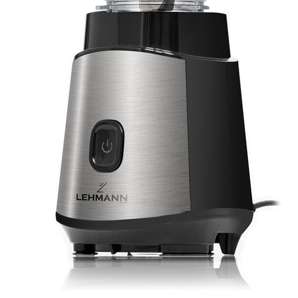 LEHMANN Blender Mixeur 1L, 1200W, 2 Bouteilles BPA-Free Portables de 570 ml et 400 ml pour Jus, Smoothies et Milkshake