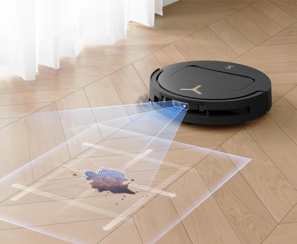 ECOVACS DEEBOT 25000Pa T50 PRO OMNI GEN3 Staubsauger Roboter mit 2PCS Original-Reinigungsflüssigkeit, Schwarz (Upgrade von T50 PRO GEN2)