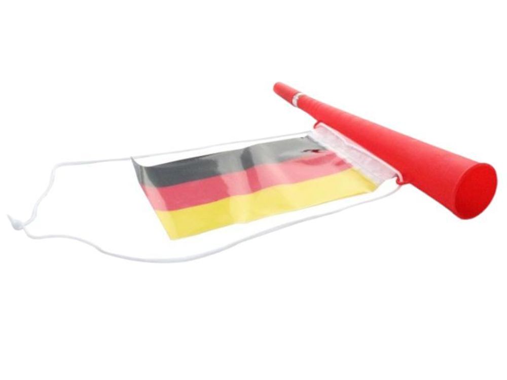 Tröte "FAN" Deutschland Hupe Horn Fanartikel