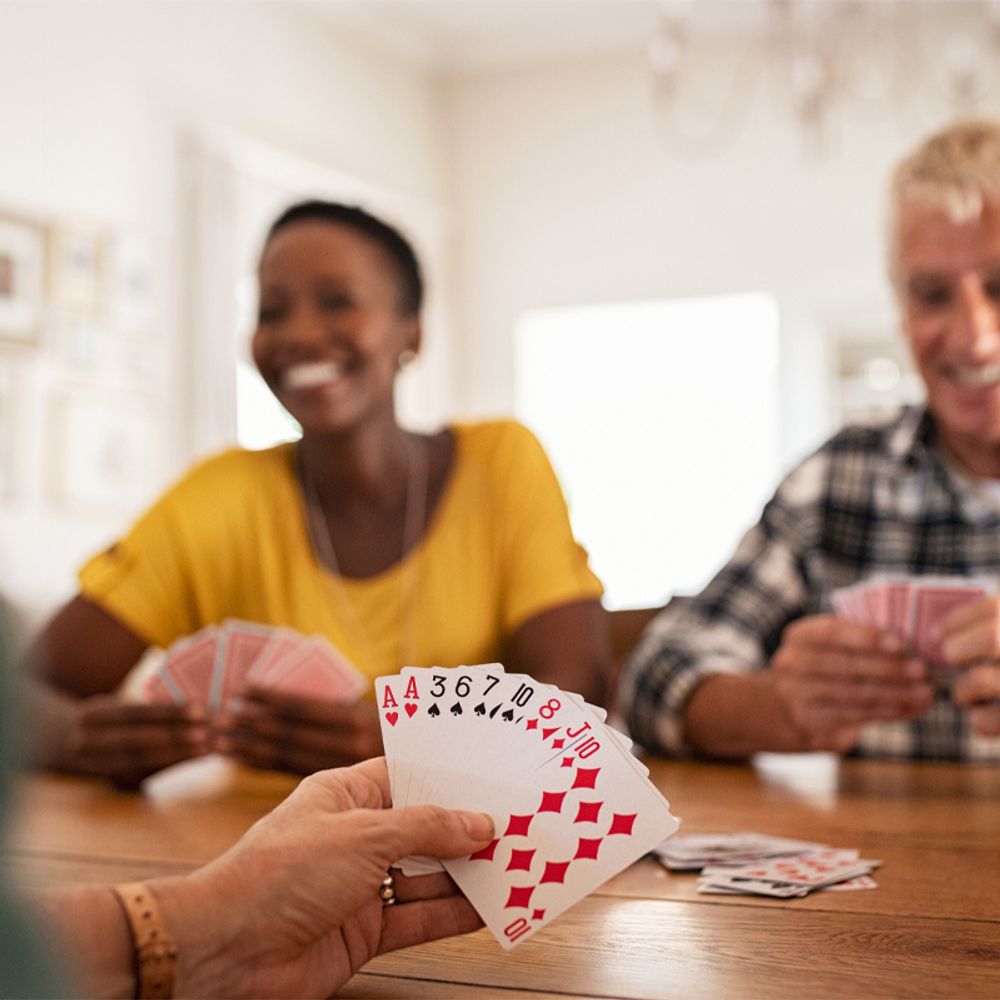 54 Spielkarten Spiel Karten Kartenspiel Pokerkarten Deck Poker Romme Canasta Bridge Skat Rot Retoo