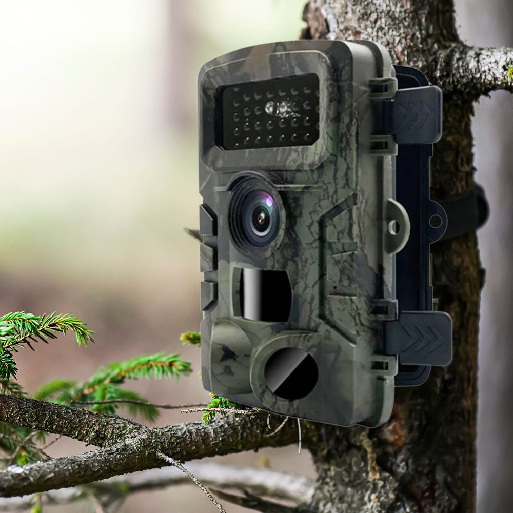 Outdoor Überwachungskameras Wildkamera Bewegungsaktivierte Bewegungsmelder Wildlife Kamera Nachtsicht Wasserdichte IP66 1080P Trail Hunting Retoo