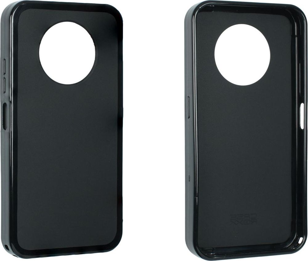 caseroxx Schutz-Hülle TPU-Hülle kompatibel mit Volla Phone X23, Gummi Handy Tasche schwarz