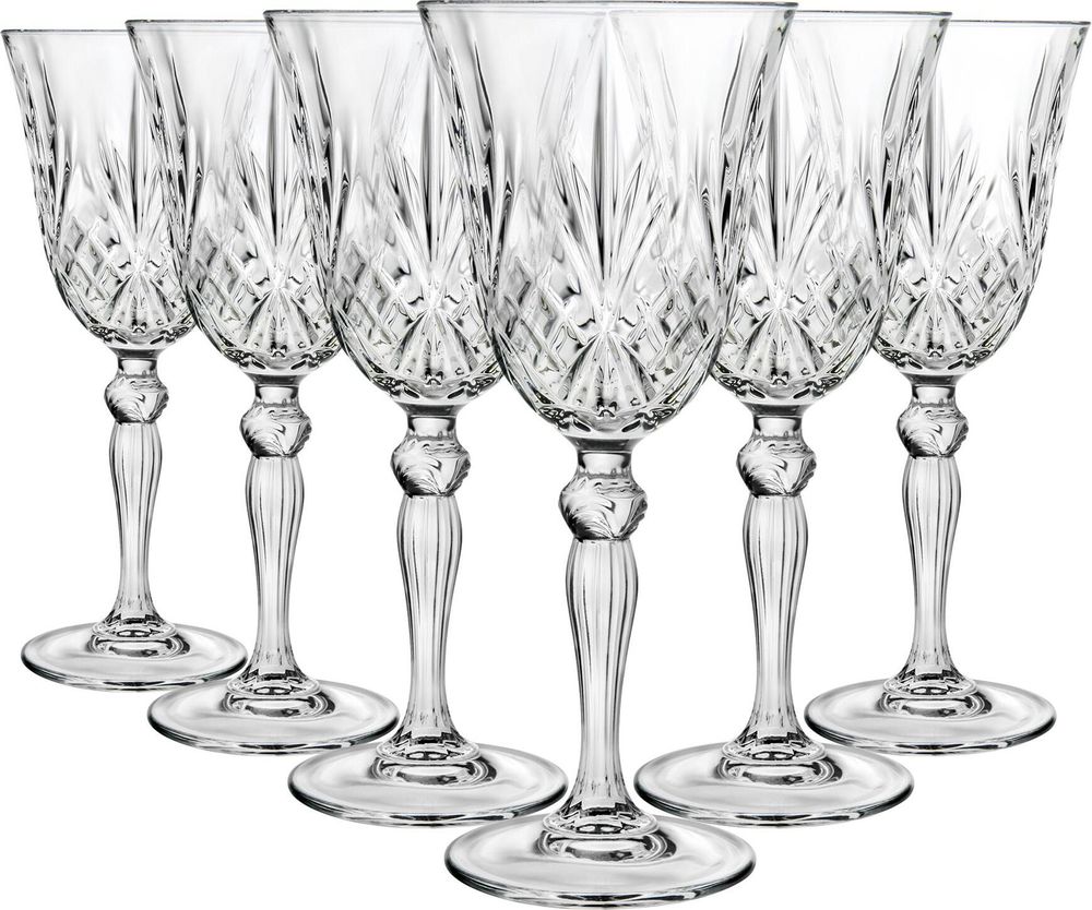 RCR Crystal Melodia Weißweingläser – 210 ml – 6 Stück