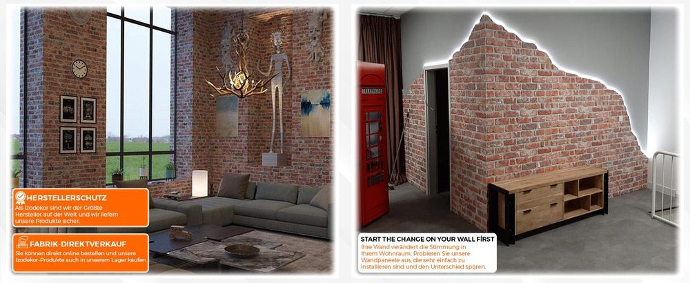 IZODEKOR Wandverkleidung Holz Styropor 3D Wandpaneele - Akustikpaneele Holzoptik Wanddeko für Küche, Badezimmer, Balkon, Schlafzimmer  | Modell: AP-02