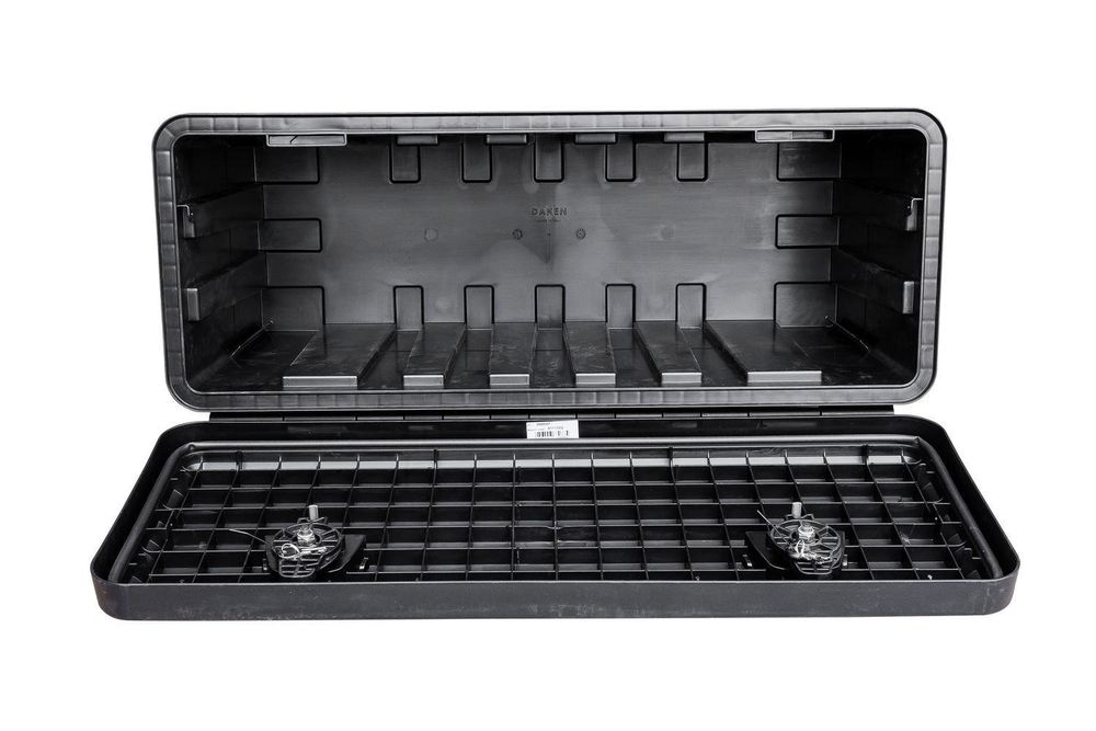 Sada nářadí DAKEN JUST 81109, 900 × 367 × 300 mm, úložný box o objemu 58 l pro nákladní automobily, přívěsy a návěsy, odolný proti nárazům, vodotěsný