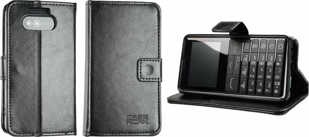 caseroxx Handy Hülle Tasche kompatibel mit Emporia Prime LTE Bookstyle-Case Wallet Case