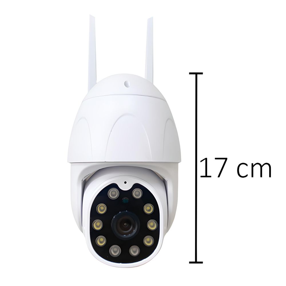 Überwachungskamera Outdoor mit 2,4 WiFi Personen-Fahrzeuger- kennung 360° HD Funk WLAN WiFi IP Netzwerk Camera Outdoor Außen Retoo
